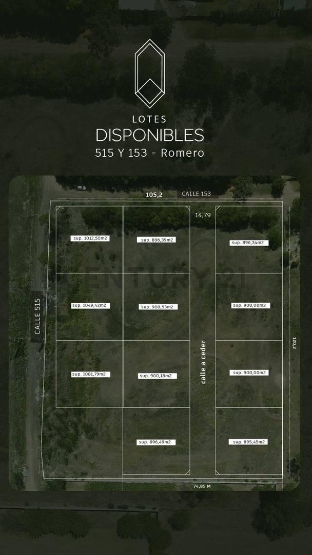 Foto de 153 515 y 516 Lote en venta en Melchor Romero, imagen 5