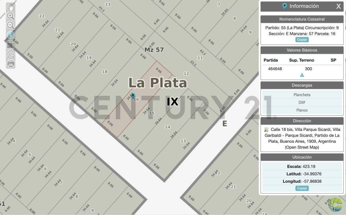 Foto de VENTA LOTE EN ESQ 18BIS Y 651, SICARDI, imagen 2
