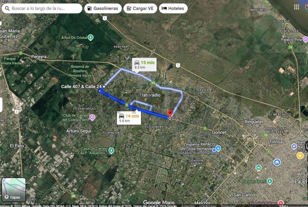 Foto de 407 y 24 | VILLA ELISA - LA PLATA - Vendemos Terreno en importante, imagen 2