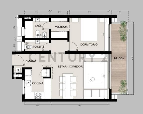 Foto de DEPARTAMENTO A ESTRENAR FRENTE A PARQUE SAN MARTIN - 1 DORMITORIO EN, imagen 1