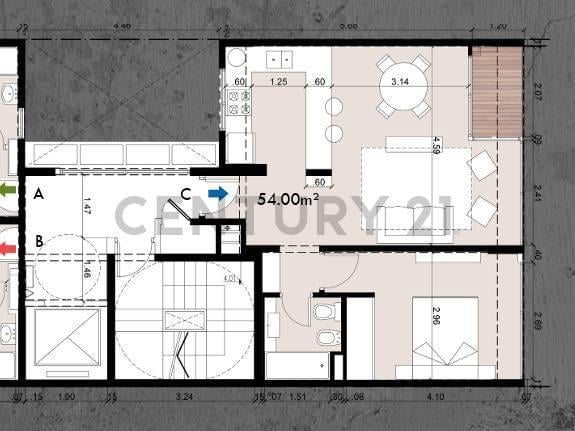 Foto de DepartamentoEN VENTA de 1 dormitorio con cochera - En obra AVANZADA, imagen 5