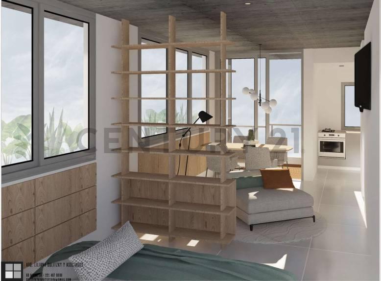 Foto de DEPARTAMENTO EN VENTA EN LA PLATA TIPO MONOAMBIENTE EN OBRA, imagen 2