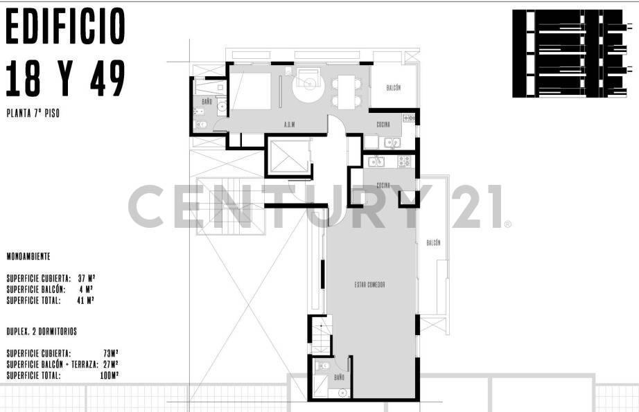 Foto de DEPARTAMENTO EN VENTA EN LA PLATA TIPO DUPLEX EN OBRA CON TERRAZA Y, imagen 4