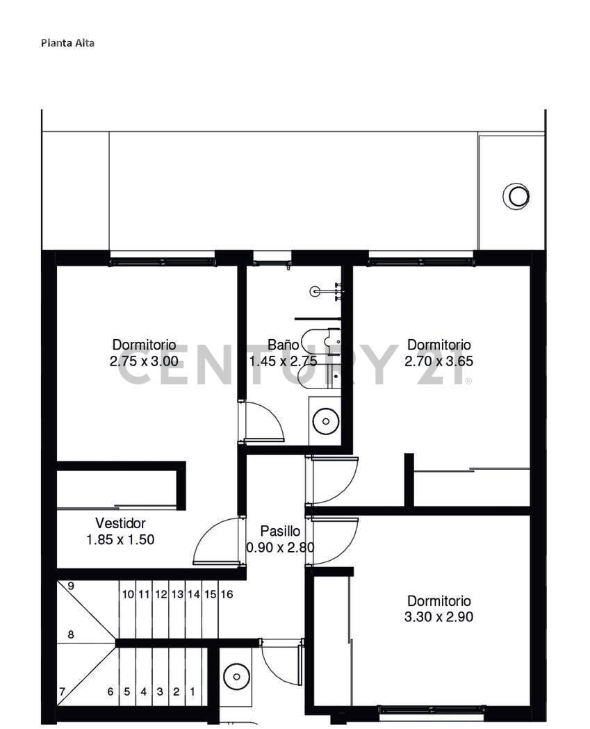 Foto de Departamento Dúplex de 3 Dormitorios en Venta Calle 59 entre 12 y 13, imagen 5