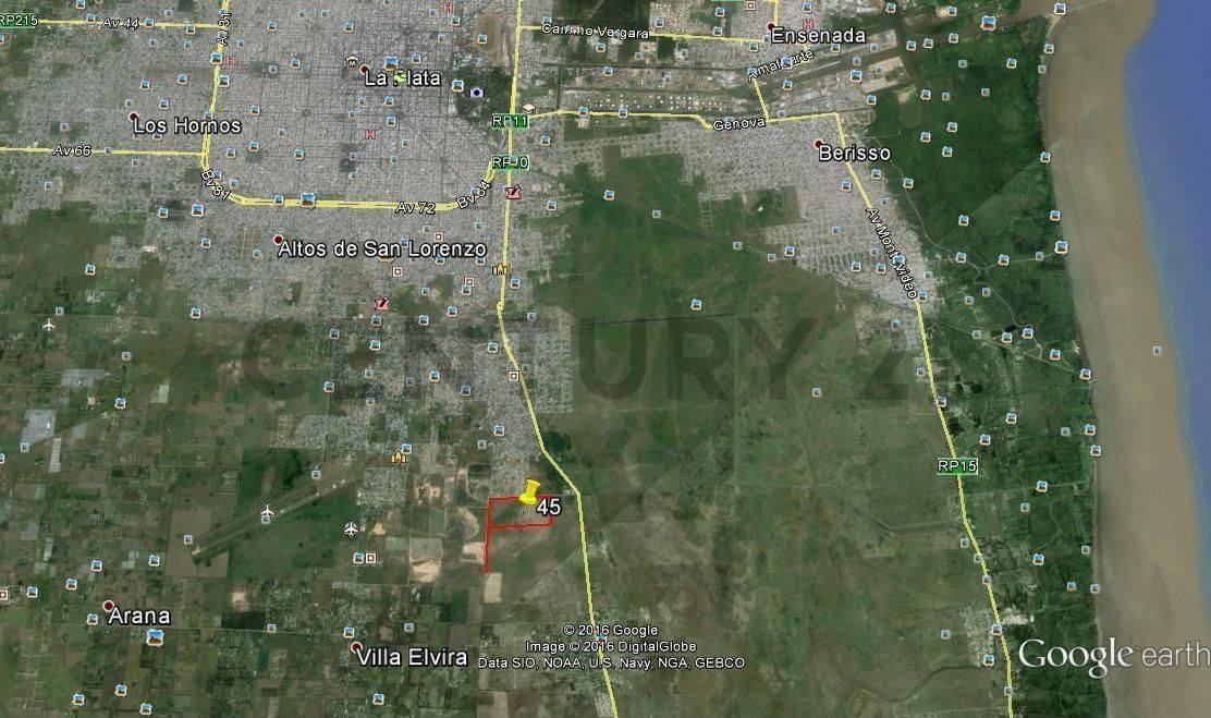 Foto de 615 y 122 FRACCION DE 45 HECTAREAS EN VENTA VILLA ELVIRA LA PLATA, imagen 1