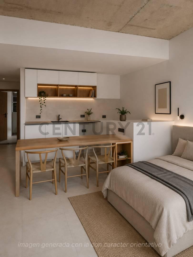 Foto de DEPARTAMENTO EN VENTA EN LA PLATA MONOAMBIENTE A ESTRENAR, imagen 2