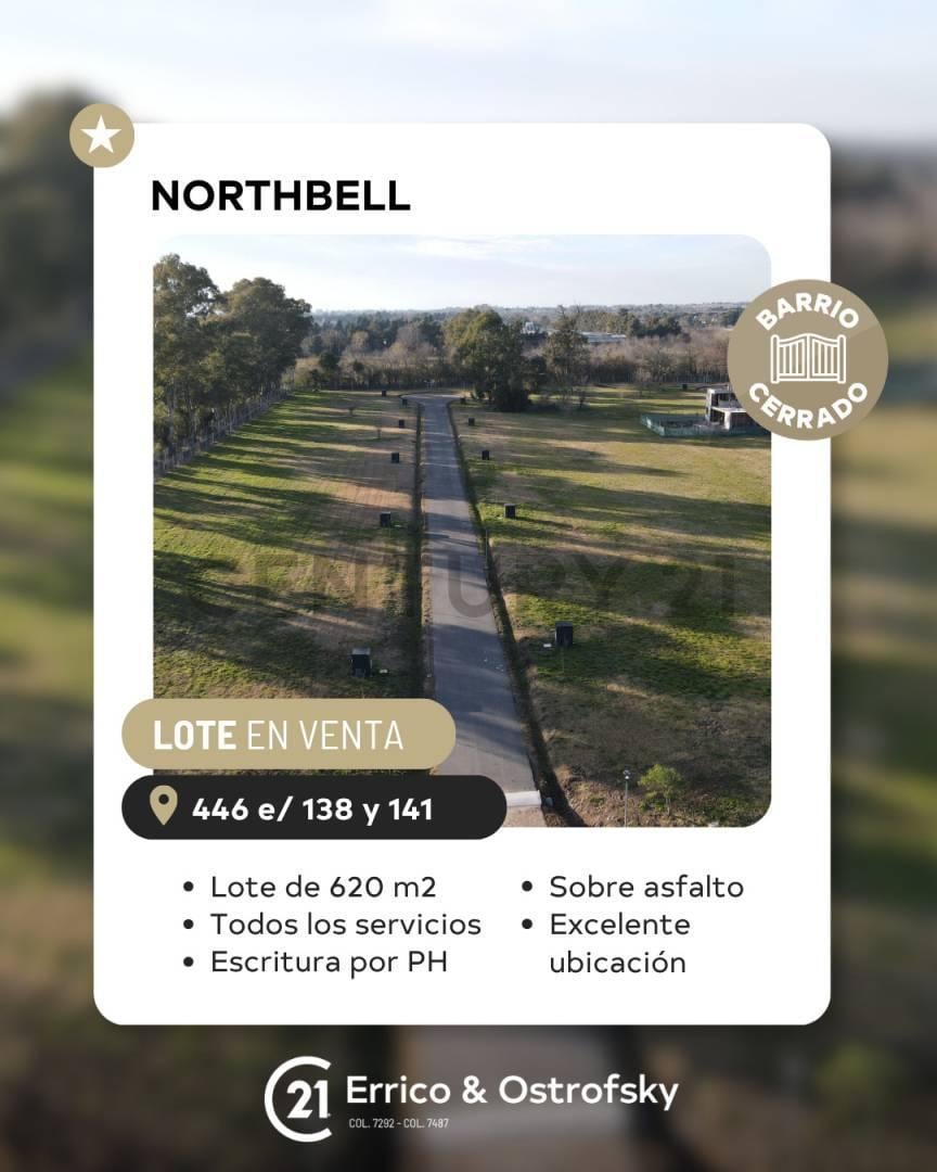Foto de Lote en Northbell barrio Cerrado en City Bell 446 y 141 Etapa 1, imagen 1