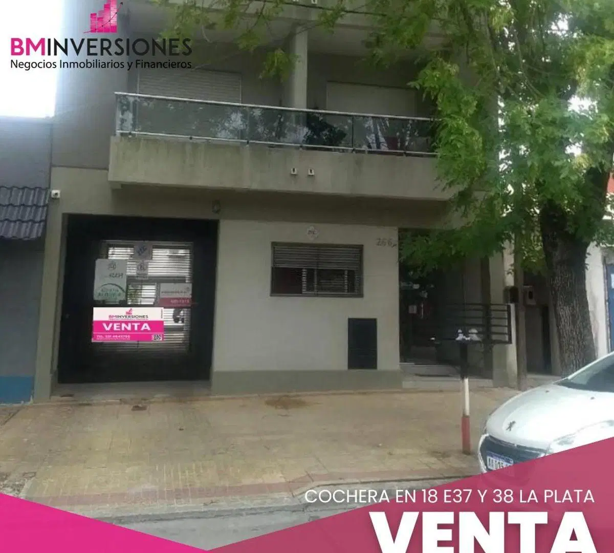 VENTA COCHERA EN 18 E/37 Y 38 1