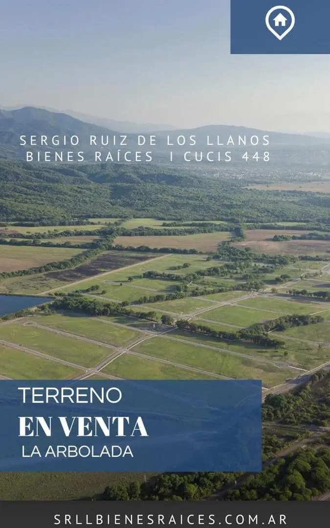 Terreno en  venta Loteo La Arbolada. Lote 274 2