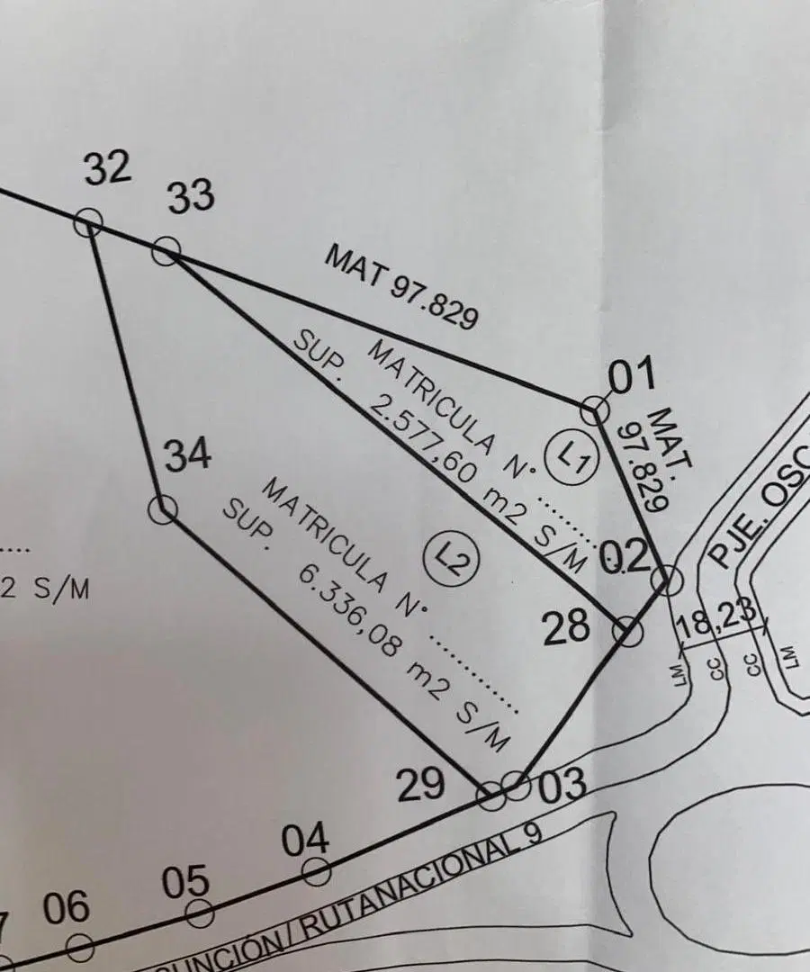 Terreno en  VENTA ingreso ciudad de salta 6.000 m2 3