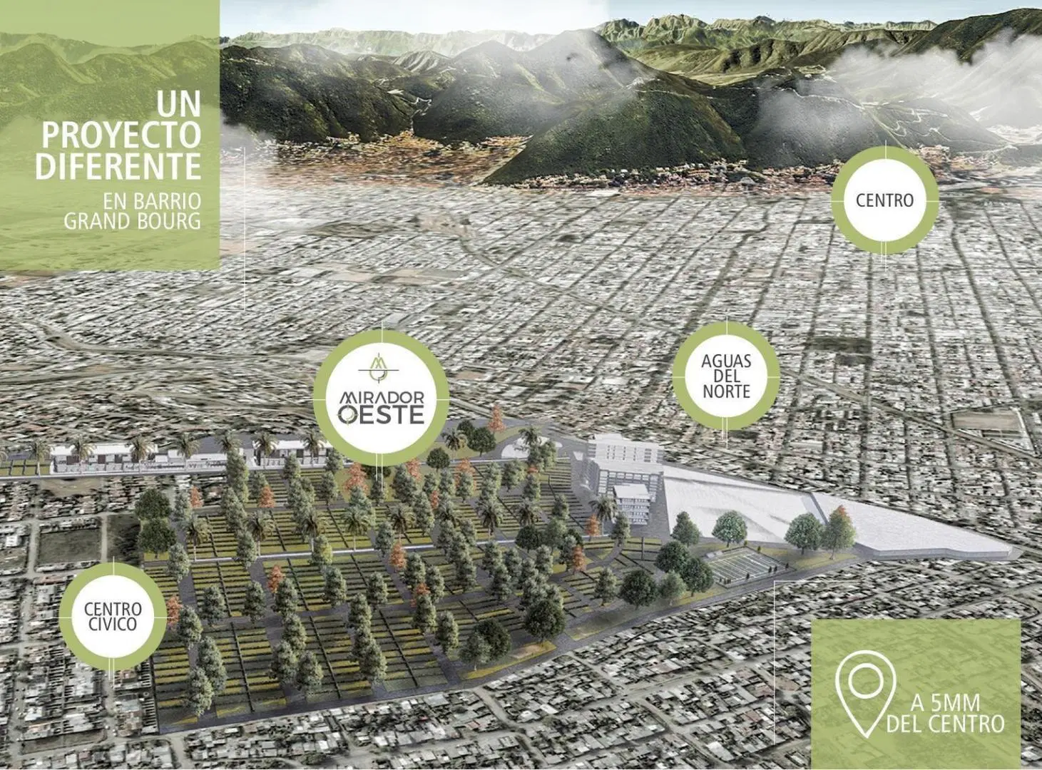 Terrenos de 400 m2 en venta. Barrio Grand Bourg. Salta 5