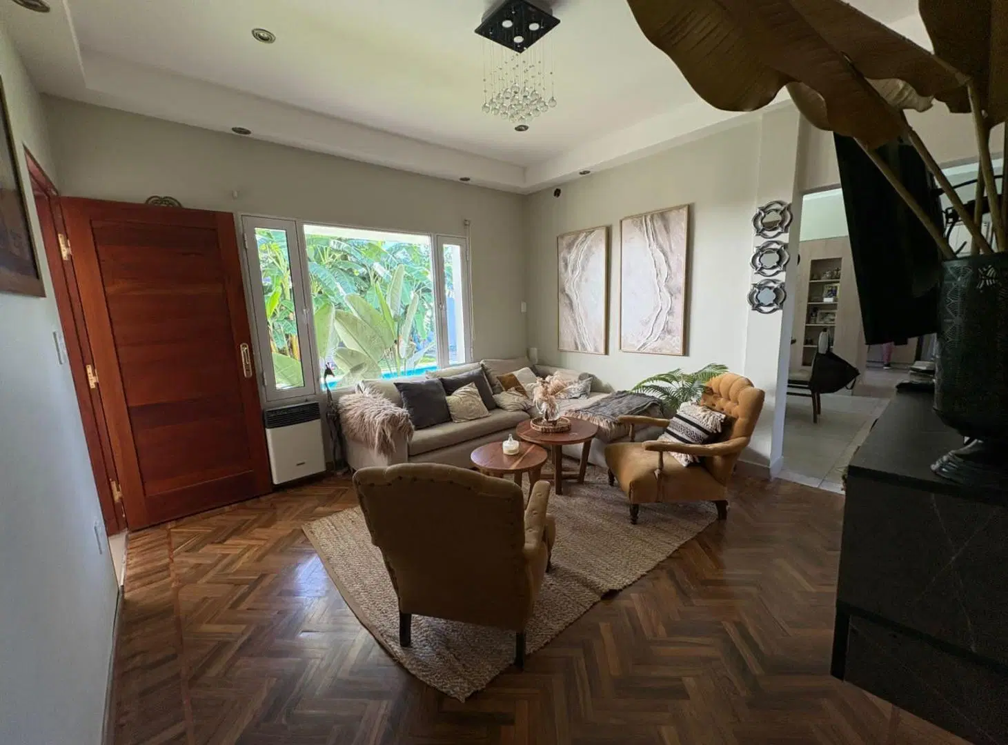 Casa 2 dormitorios y pileta en venta villa san lorenzo 5