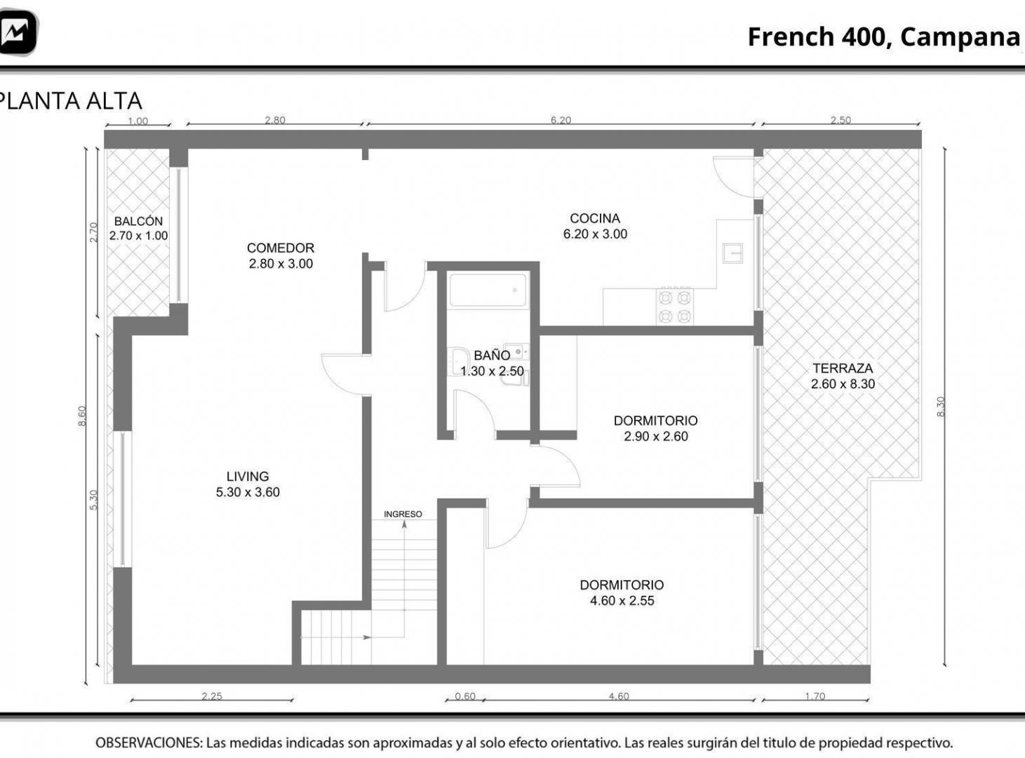 Venta Casa en Campa centro ¡Oportunidad! 6 ambientes 2 dormitorios cochera ¡Apto Crédito!