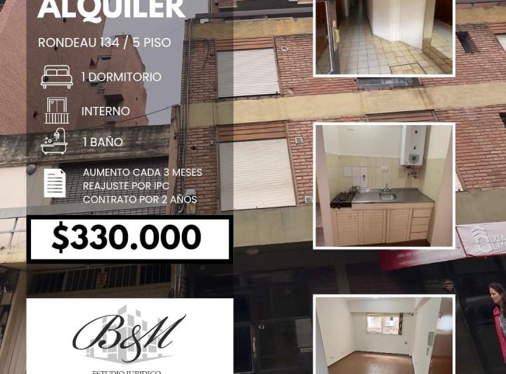 DEPARTAMENTO EN ALQUILER (RONDEAU 134) 5