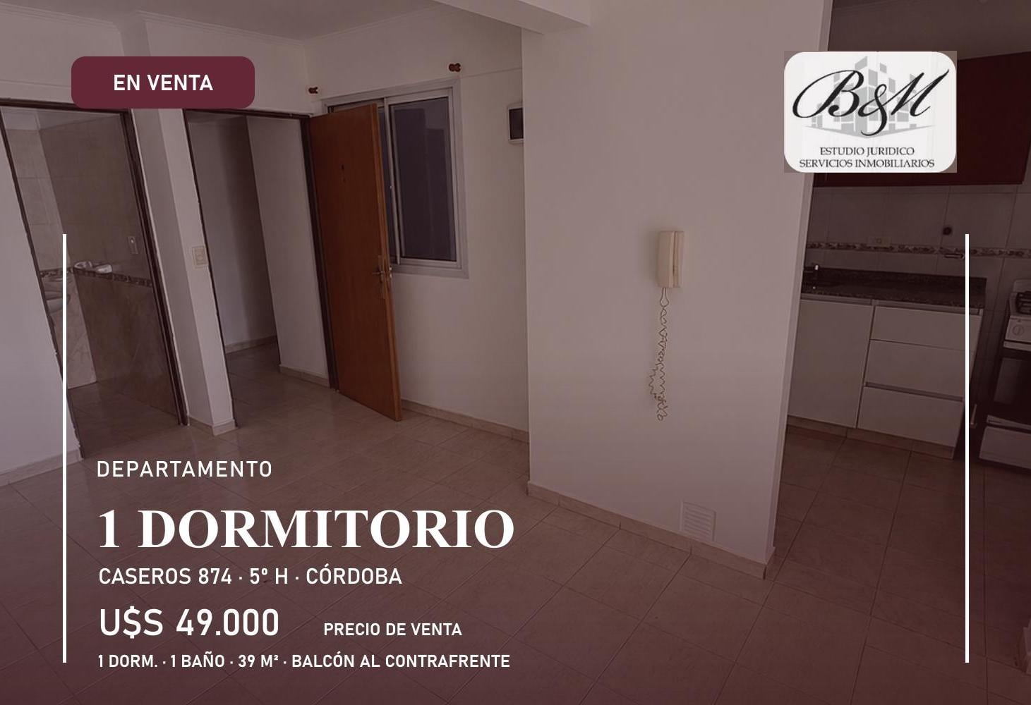 Foto de Departamento en venta de 1 dormitorio · Con balcón · Caseros 874, imagen 5