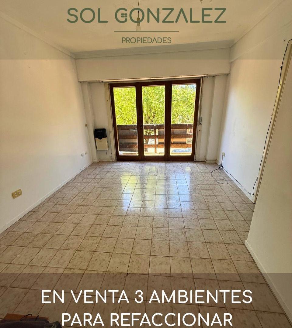 Foto de Departamento de 3 ambientes a la calle, para refaccionar. En venta, Mar, imagen 3