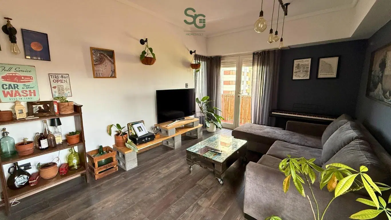 Departamento de 2 ambientes con balcon a la calle y vista al mar. Playa Grande, Mar del Plata 3