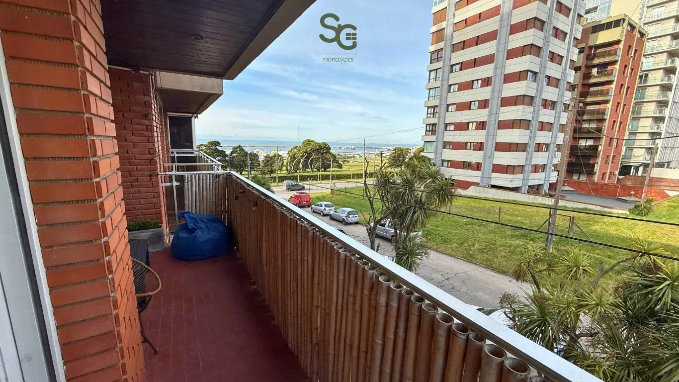 Departamento de 2 ambientes con balcon a la calle y vista al mar. Playa Grande, Mar del Plata 5
