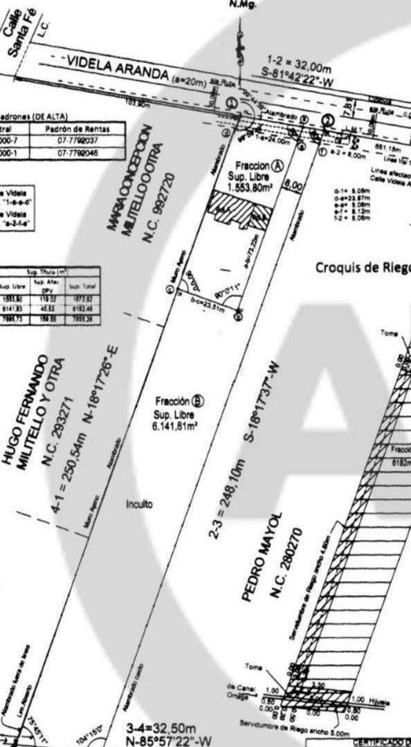 Foto de VENTA GRAN TERRENO 6000m2, VIDELA ARANDA, MAIPÚ, imagen 2