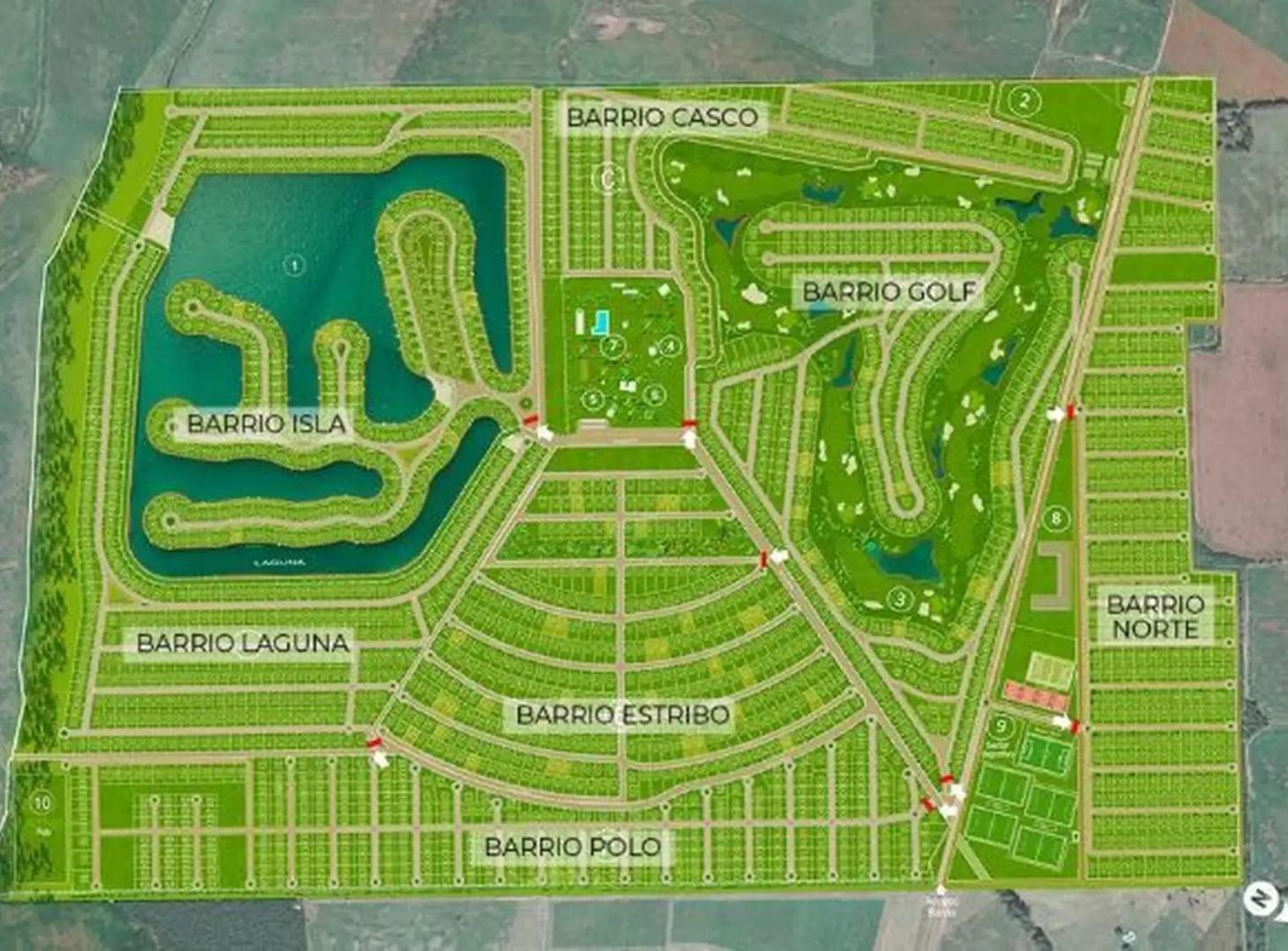 VENTA - LOTE - BARRIO ISLA - TRES PINOS
