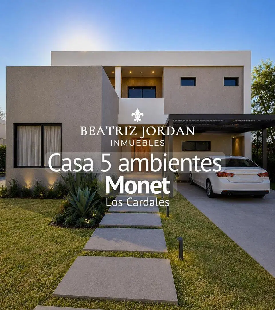 CASA 5 AMBIENTES EN VENTA, BARRIO MONET, LOS CARDALES 4