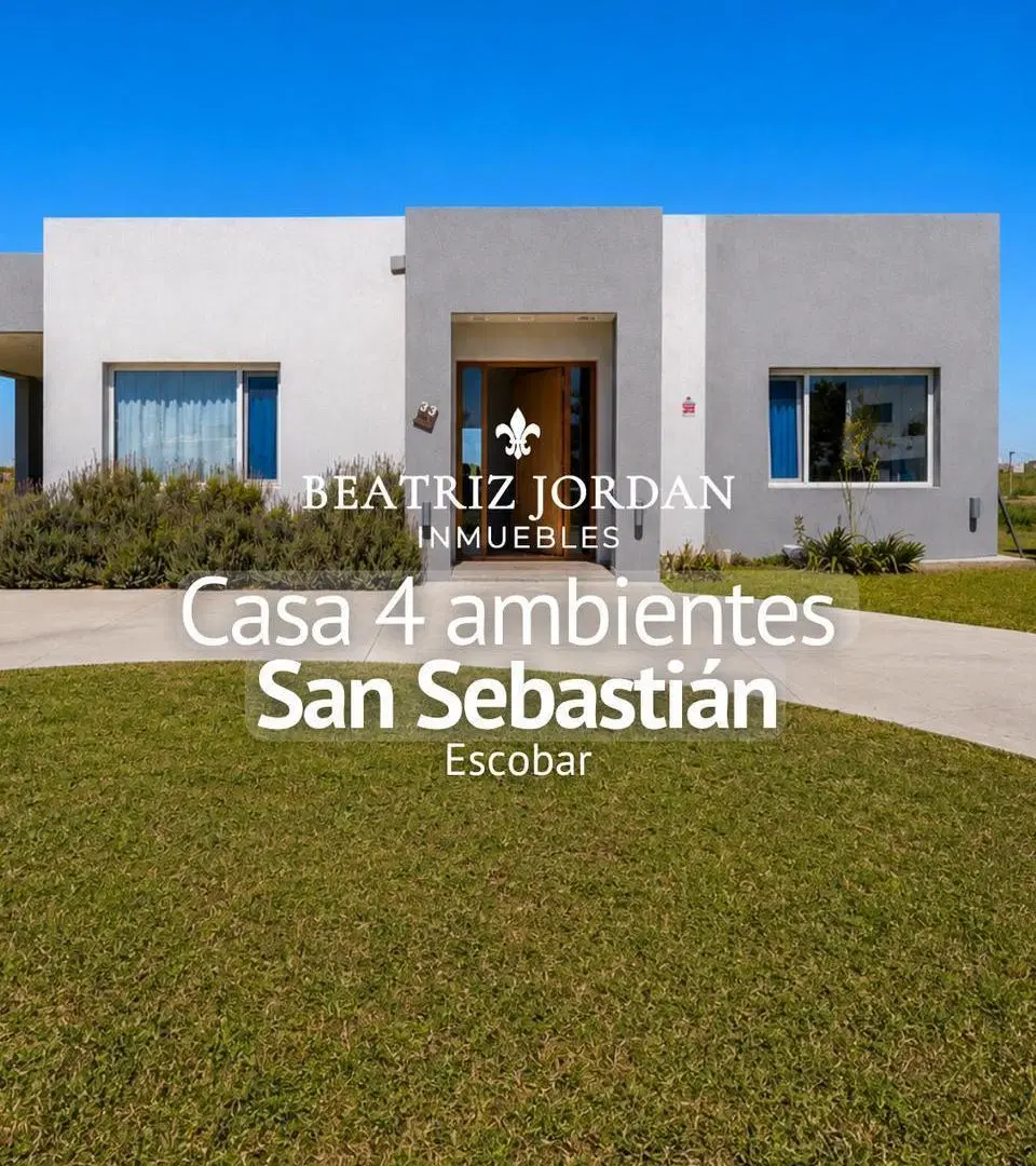 CASA 4 AMBIENTES EN VENTA, SAN SEBASTIAN, ESCOBAR 4