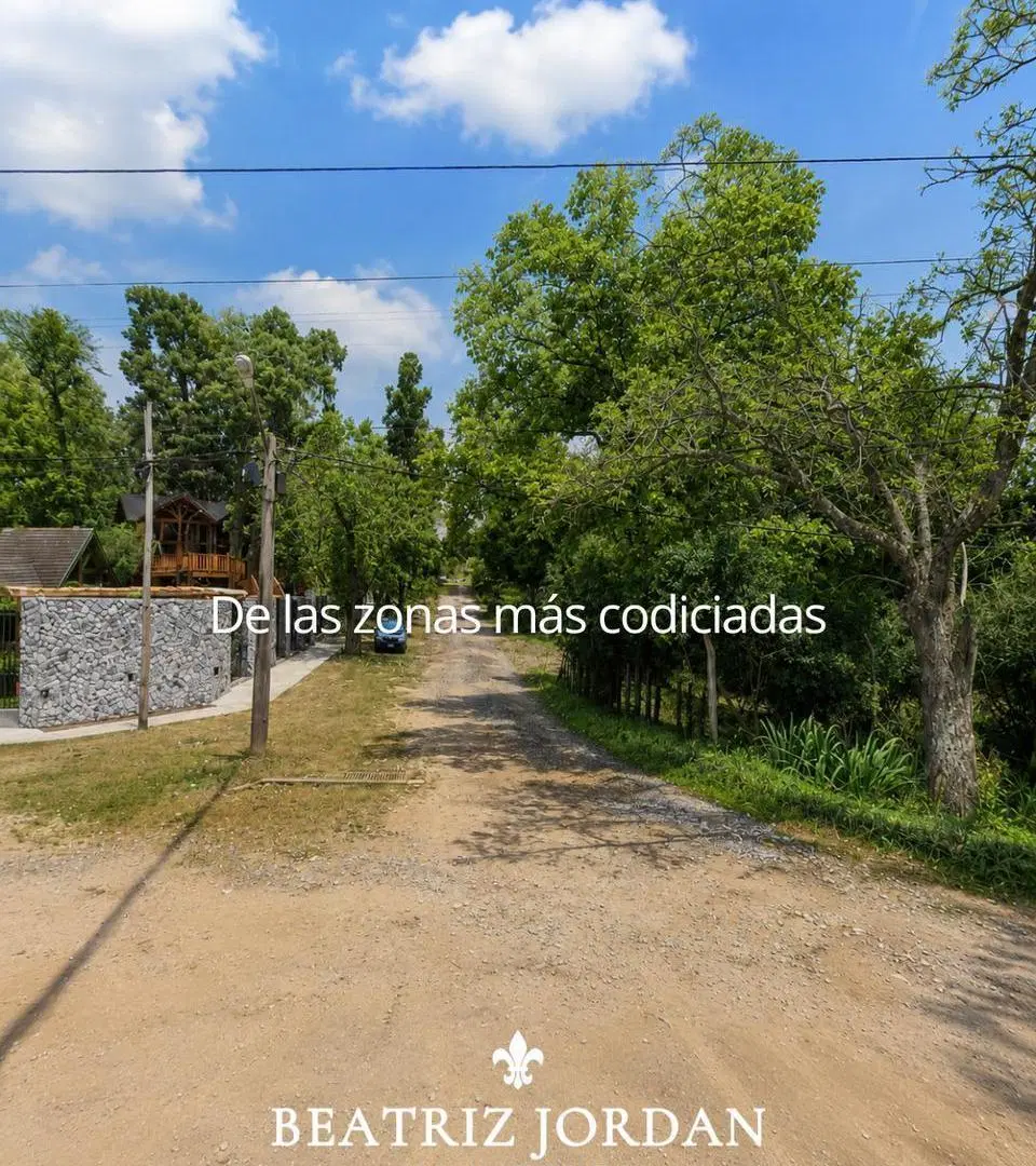 TERRENO EN VENTA, BARRIO EL BOSQUE, RIO LUJAN, CARDALES 1