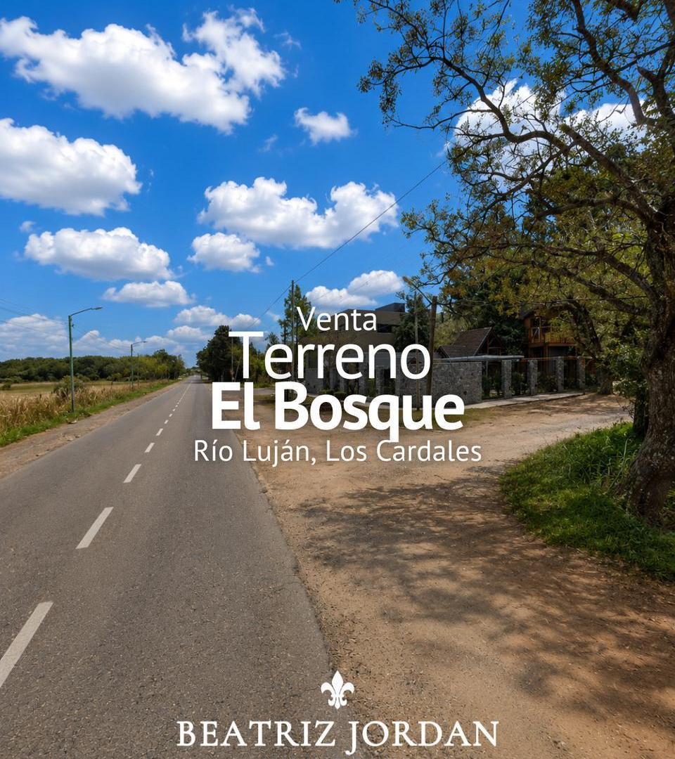 TERRENO EN VENTA, BARRIO EL BOSQUE, RIO LUJAN, CARDALES