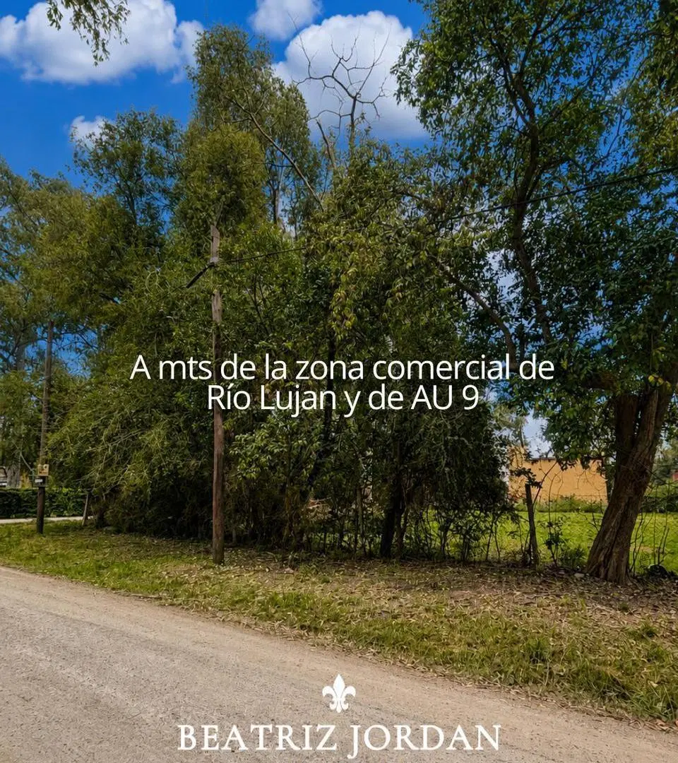 TERRENO EN VENTA, BARRIO EL BOSQUE, RIO LUJAN, CARDALES 4