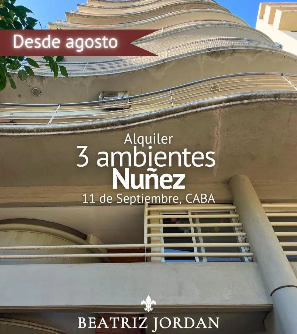 ALQUILER DEPARTAMENTO 2 1/2 AMBIENTES, NUÑEZ, CABA 8
