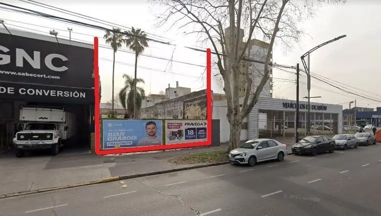 Terreno para construcción - 497m2 - 30m de altura. 2