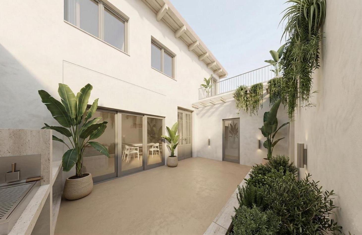 Venta Casa de pasillo, 3 dormitorios, patio y terraza