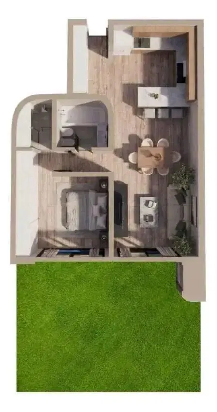 DEPARTAMENTO 2 AMBIENTES EN VENTA CANNING , PLANTA BAJA CON JARDÍN, Posibilidad de Financiación.  G. 2