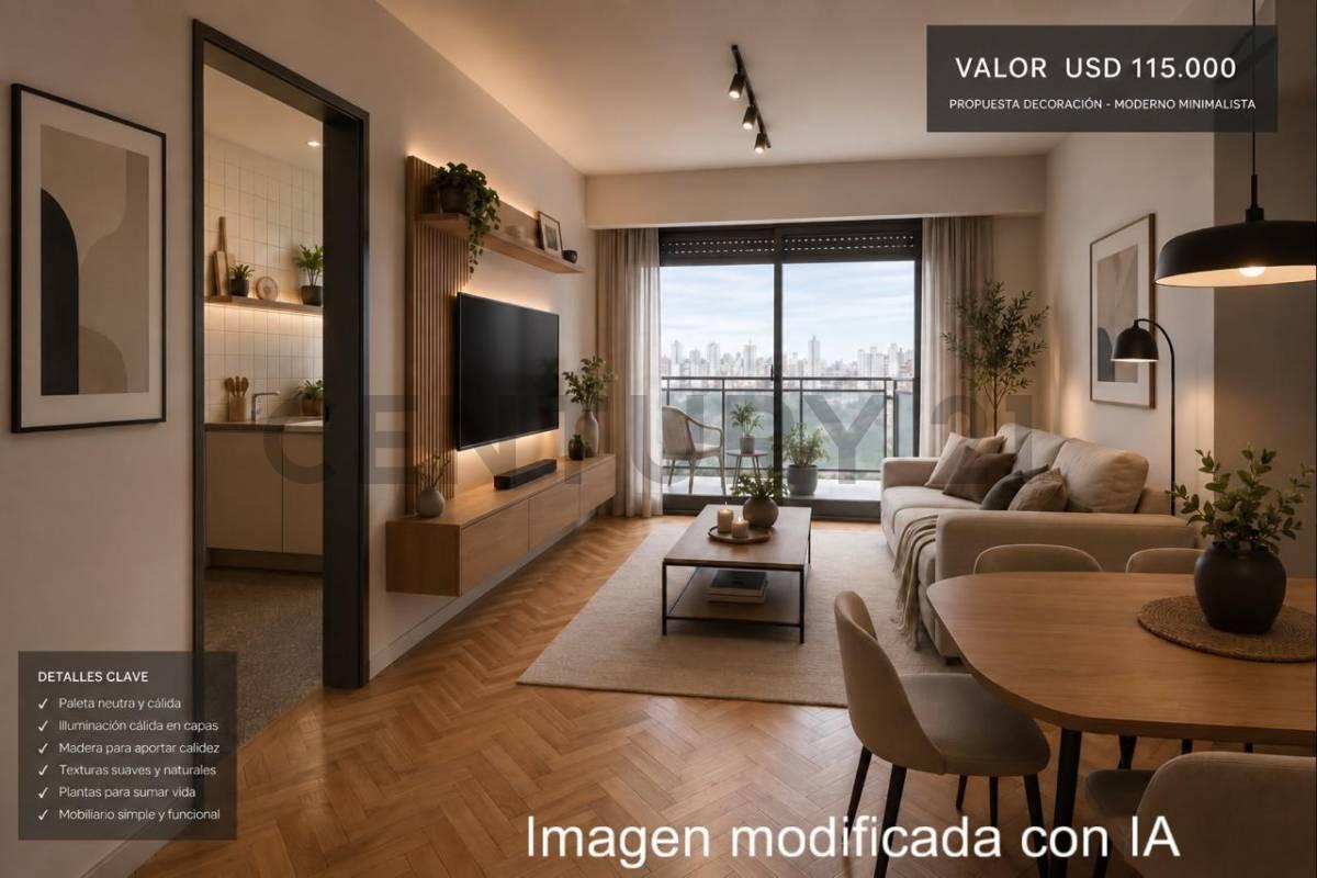 Foto de DEPARTAMENTO EN VENTA DE 3 AMBIENTES CON BALCON Y LAVADERO, ALMAGRO, imagen 1