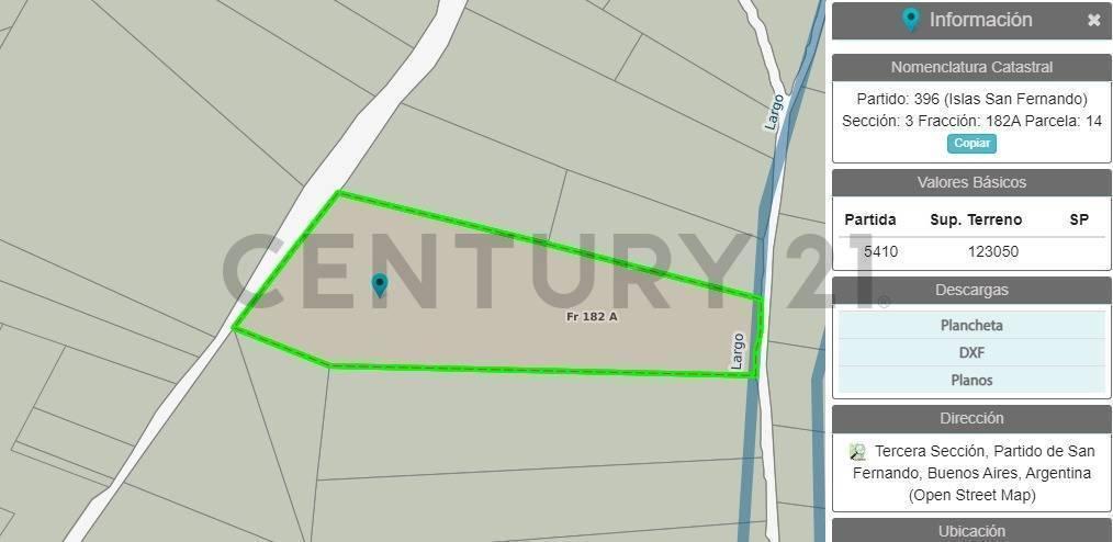 Foto de VENTA - LOTE - TERRENO - CANAL ARANA - ISLAS DEL DELTA - SAN, imagen 2