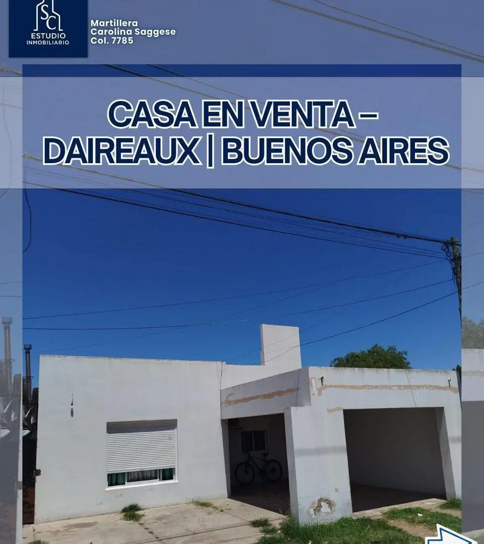 Casa - Juan Jose Paso - Daireaux - Buenos Aires 3