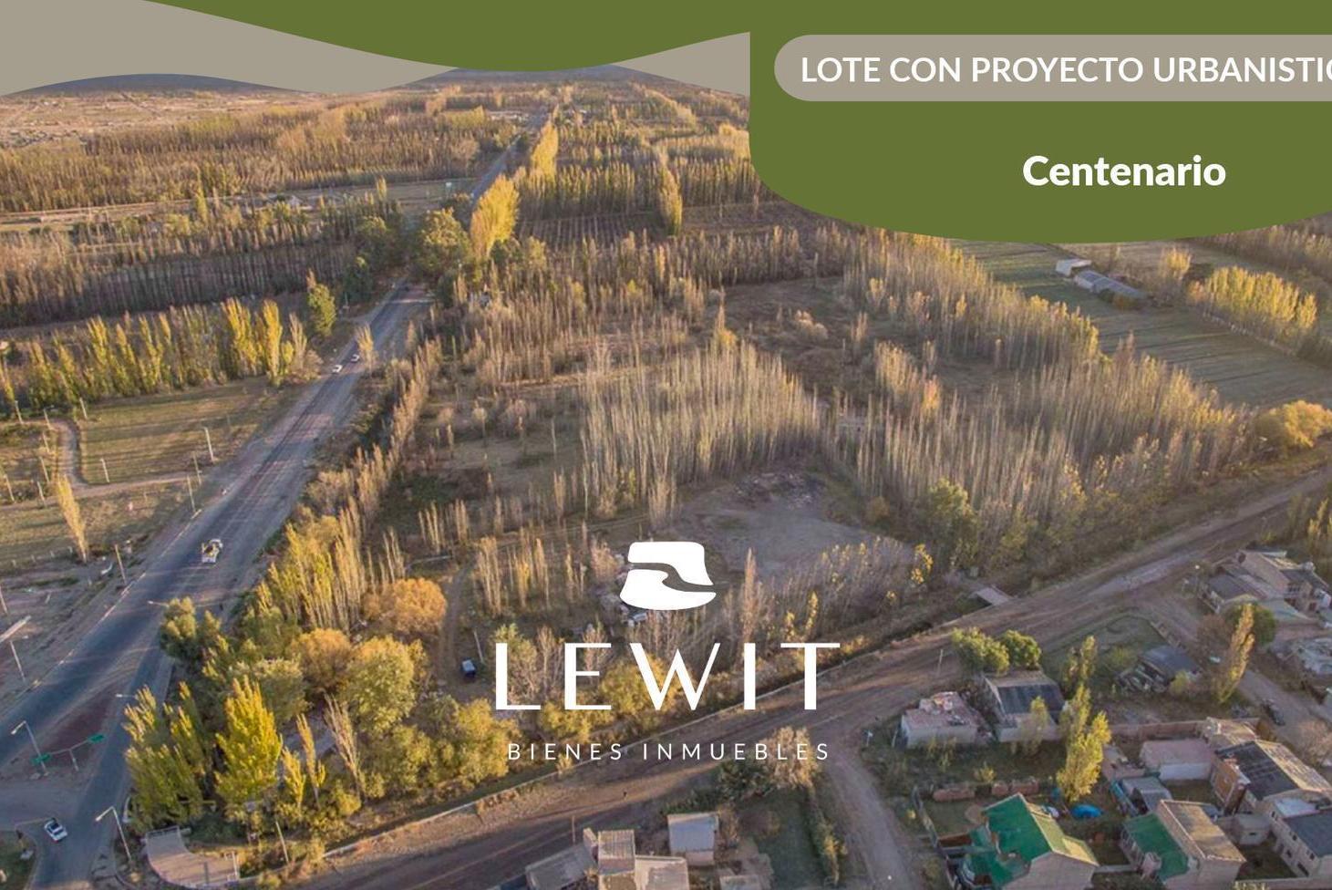 Venta lote con proyecto para desarrollo urbano comercial en Centenario | Neuquén