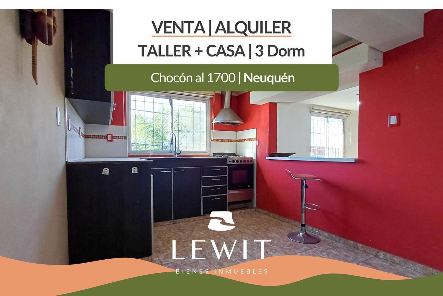 Foto de Alquiler Galpón 300m² con Oficina Casa 3 Dormitorios| Chocón al 1700, imagen 2