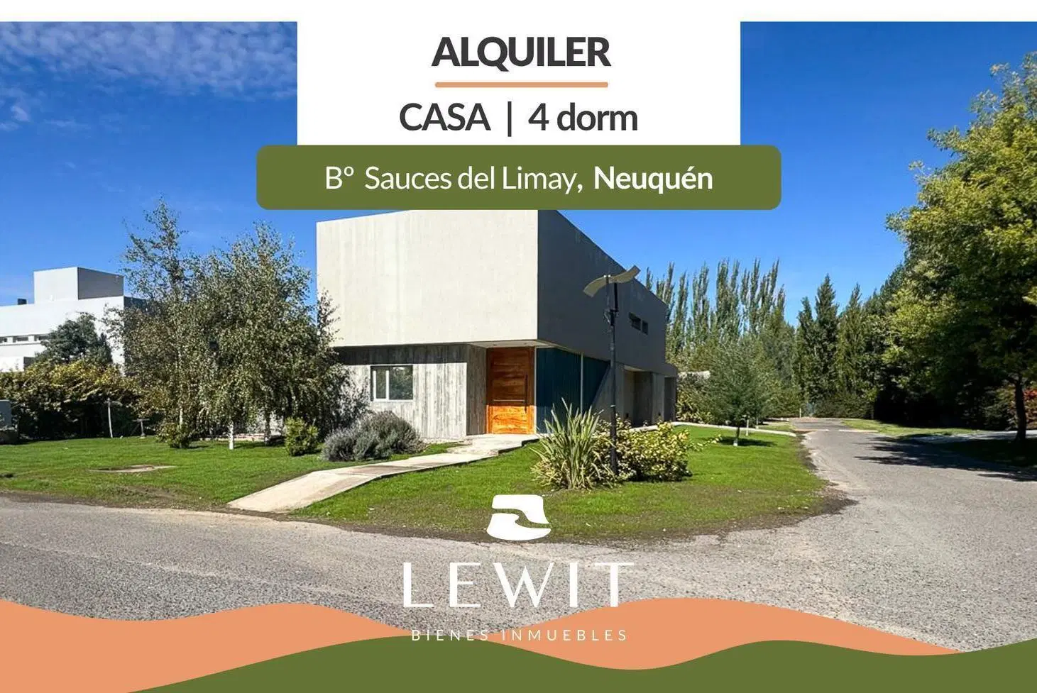 Alquiler Casa 4 Dormitorios | Barrio Privado Sauces del Limay | Piscina 2