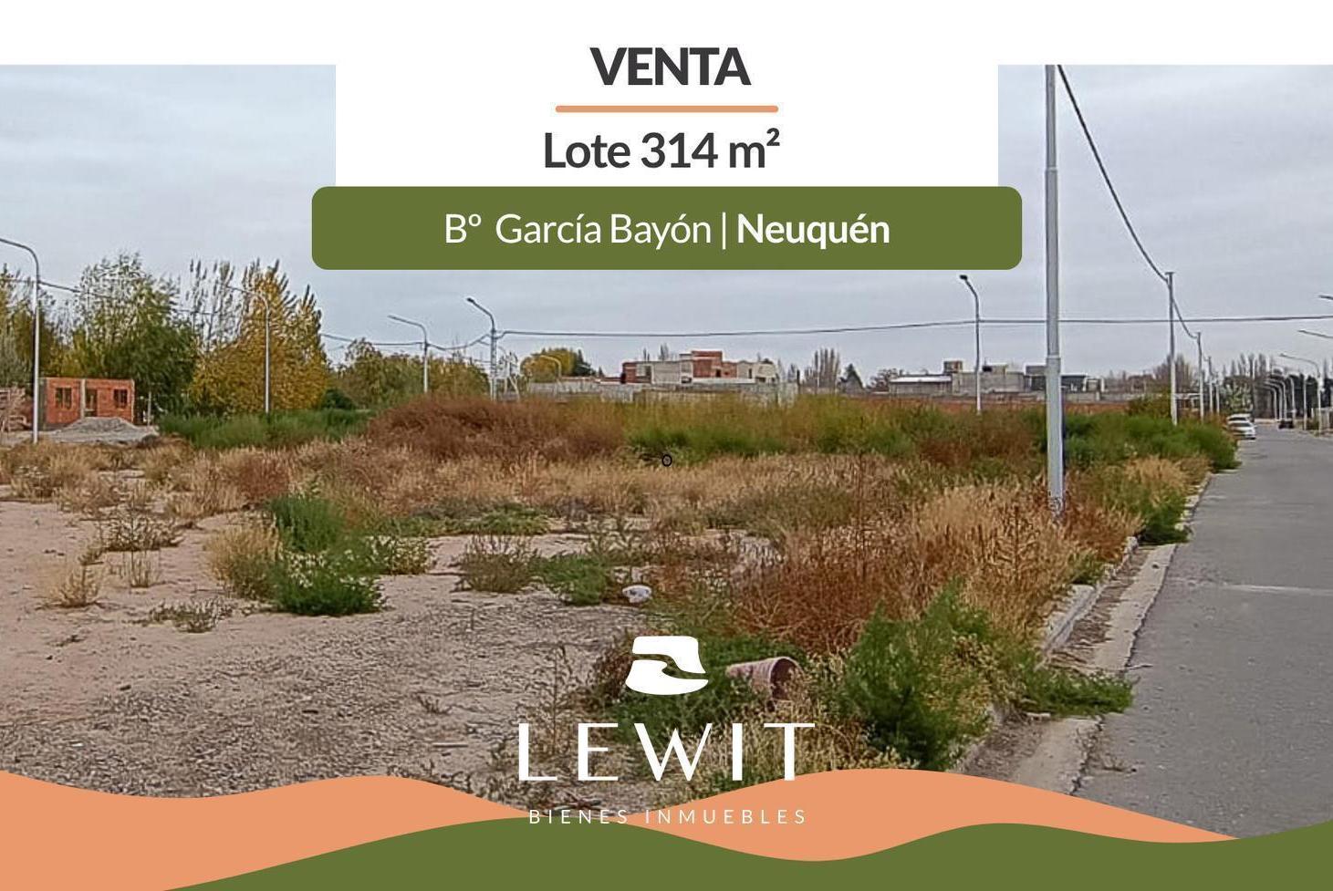 Terreno en Neuquén - Loteo García Bayón