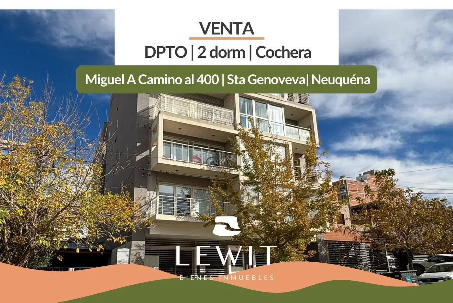 Venta departamento 2 dormitorios | Cochera | 2 Bauleras | Bº Santa Genoveva | Neuquén Capital 5
