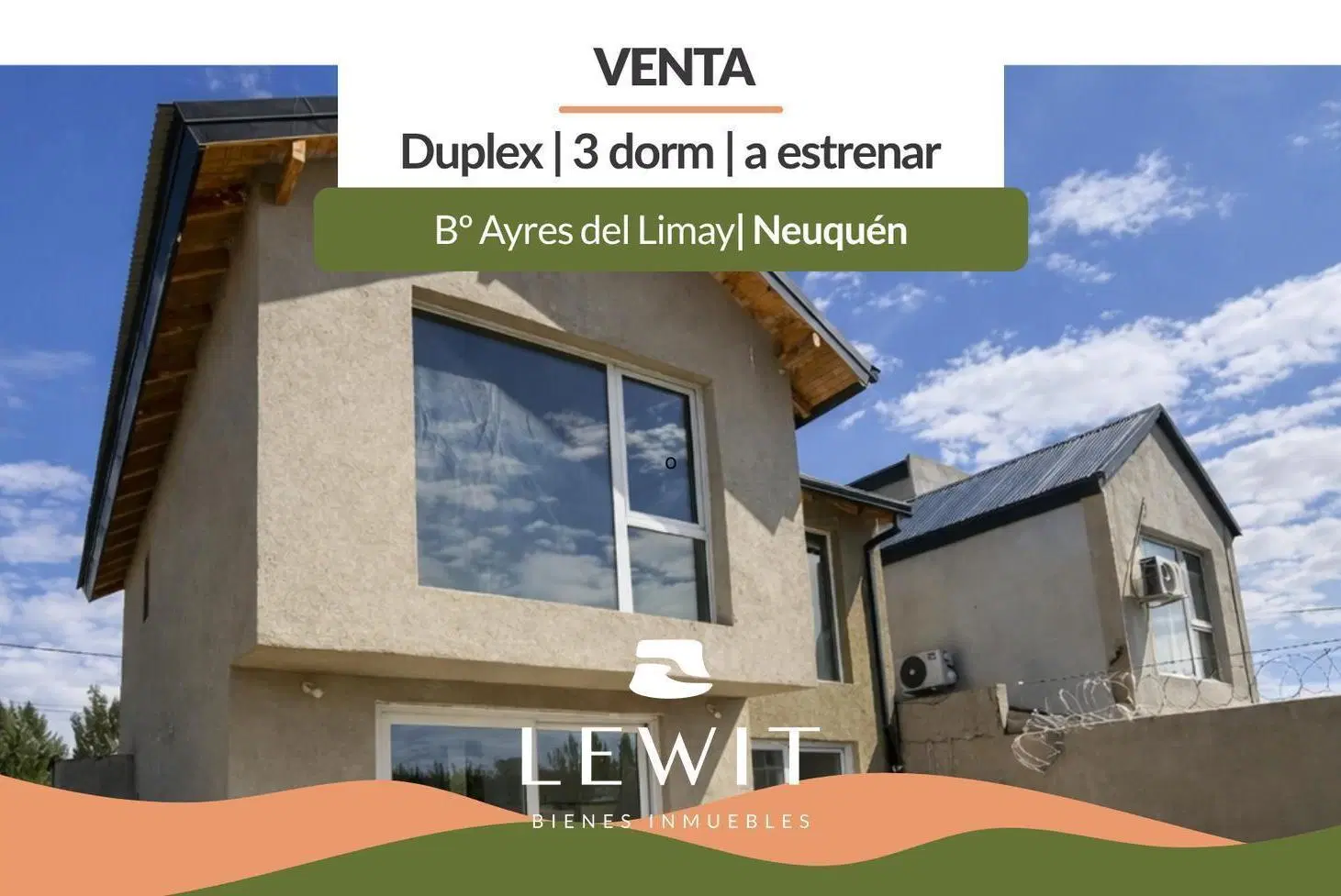 Venta duplex | 3dormitorios | a estrenar | Apto crédito | Bº Ayres del Limay | Neuquén 2