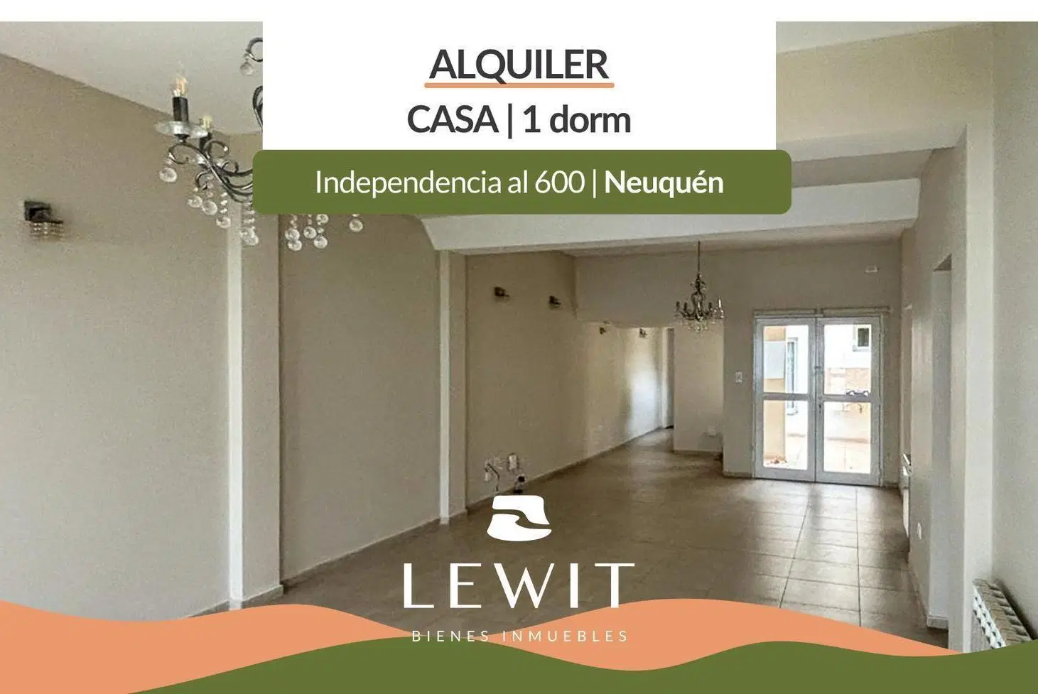 Alquiler casa 1 dormitorio | 90 m² | patio y parrilla | Independencia al 60 | Centro Este | Neuquén 3