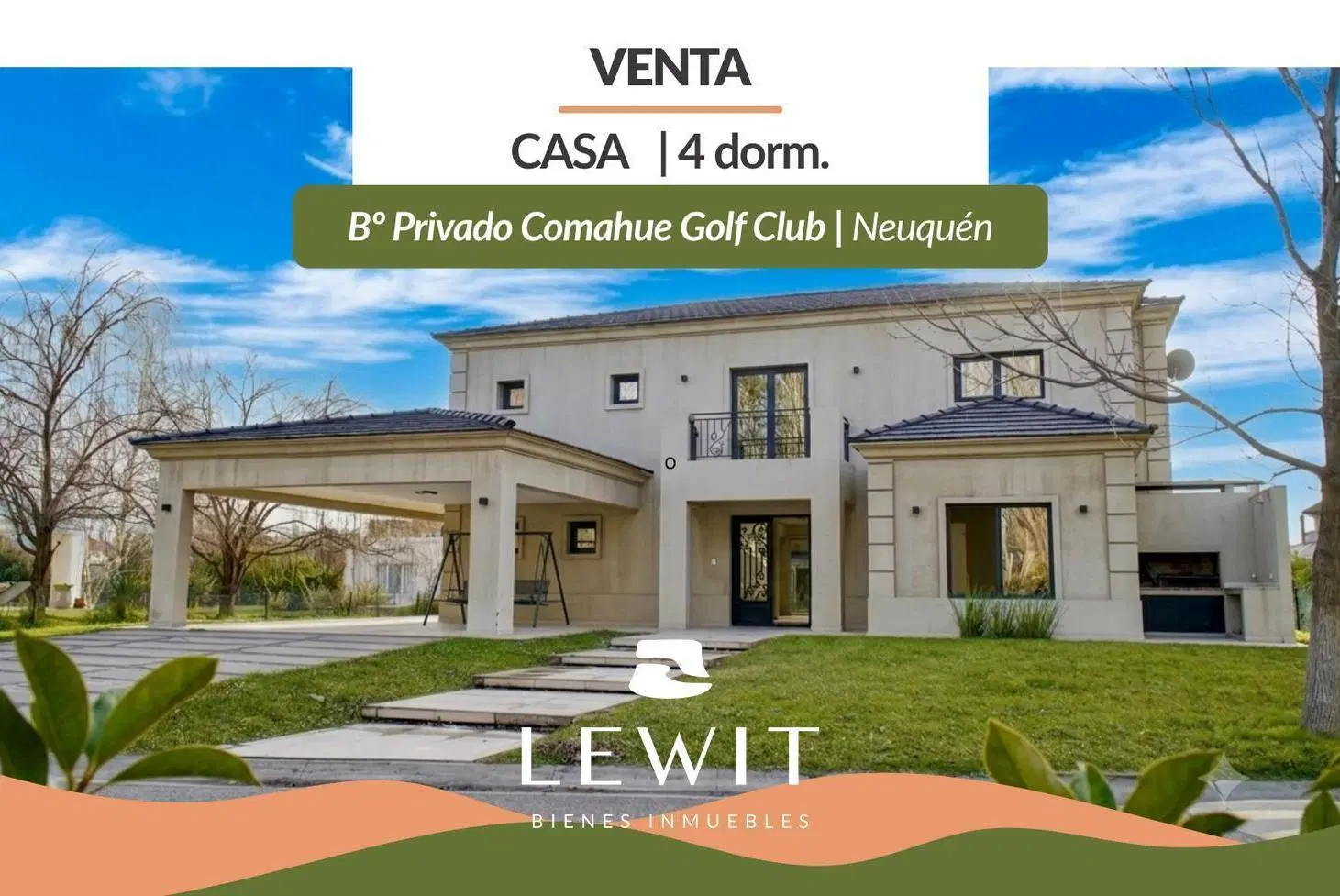 Venta casa moderna | 4 dormitorios | Barrio privado Comahue Golf Club | Neuquén 8
