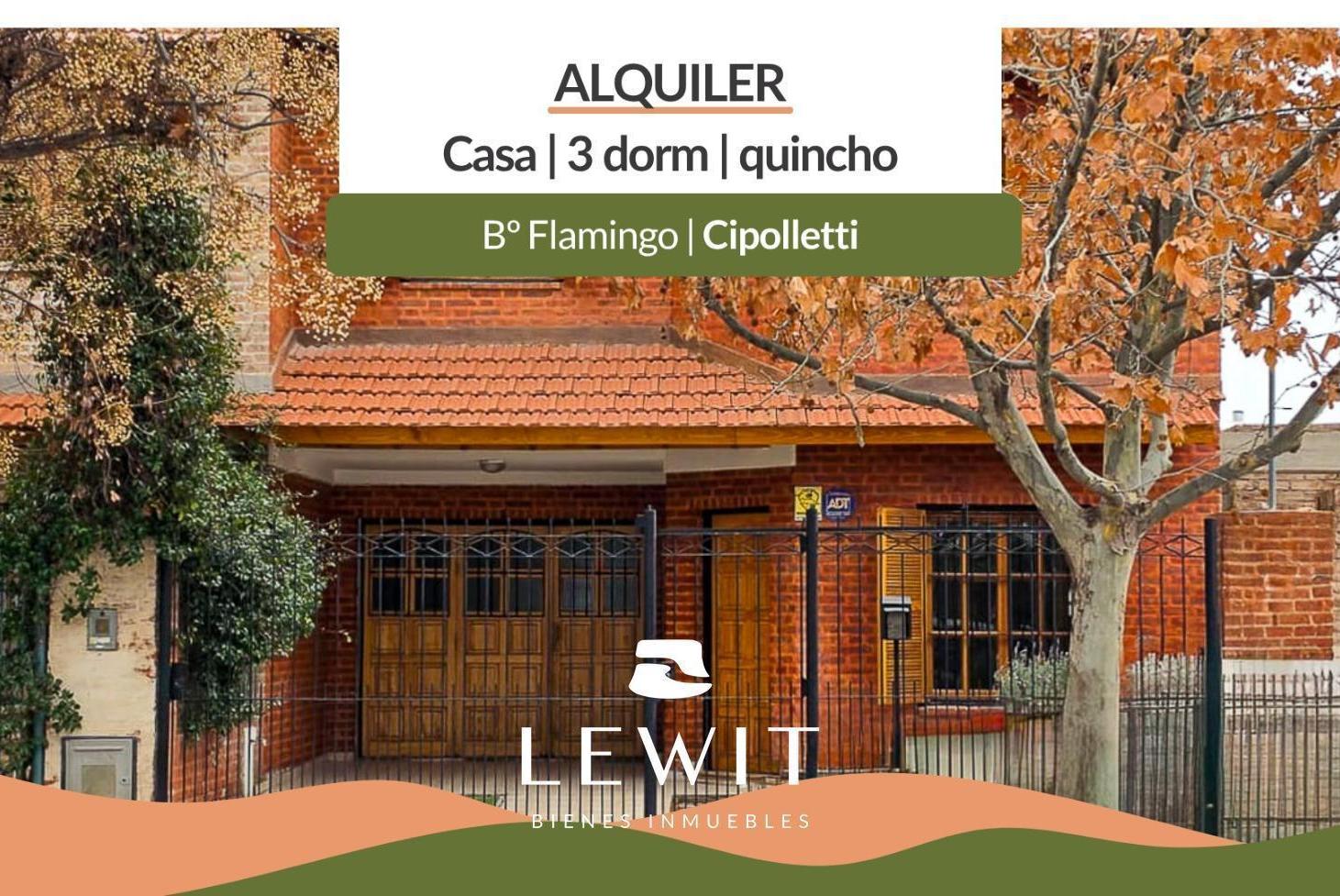 Foto de Alquiler Casa 3 dormitorios | B° Flamingo | Cipolletti | Con Patio, imagen 3