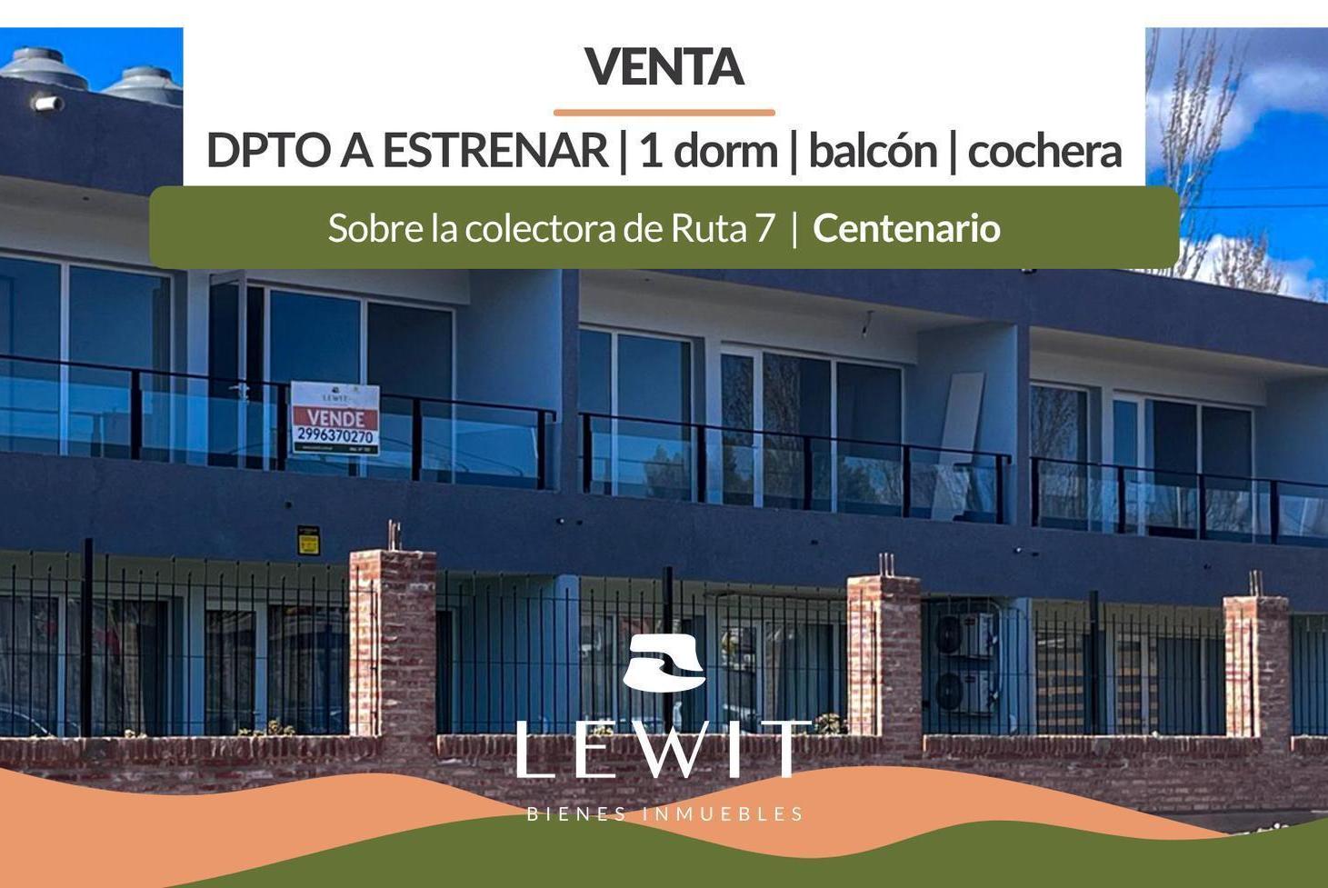 Foto de Venta departamento | a estrenar | 1 dormitorio | balcón | cochera |, imagen 2