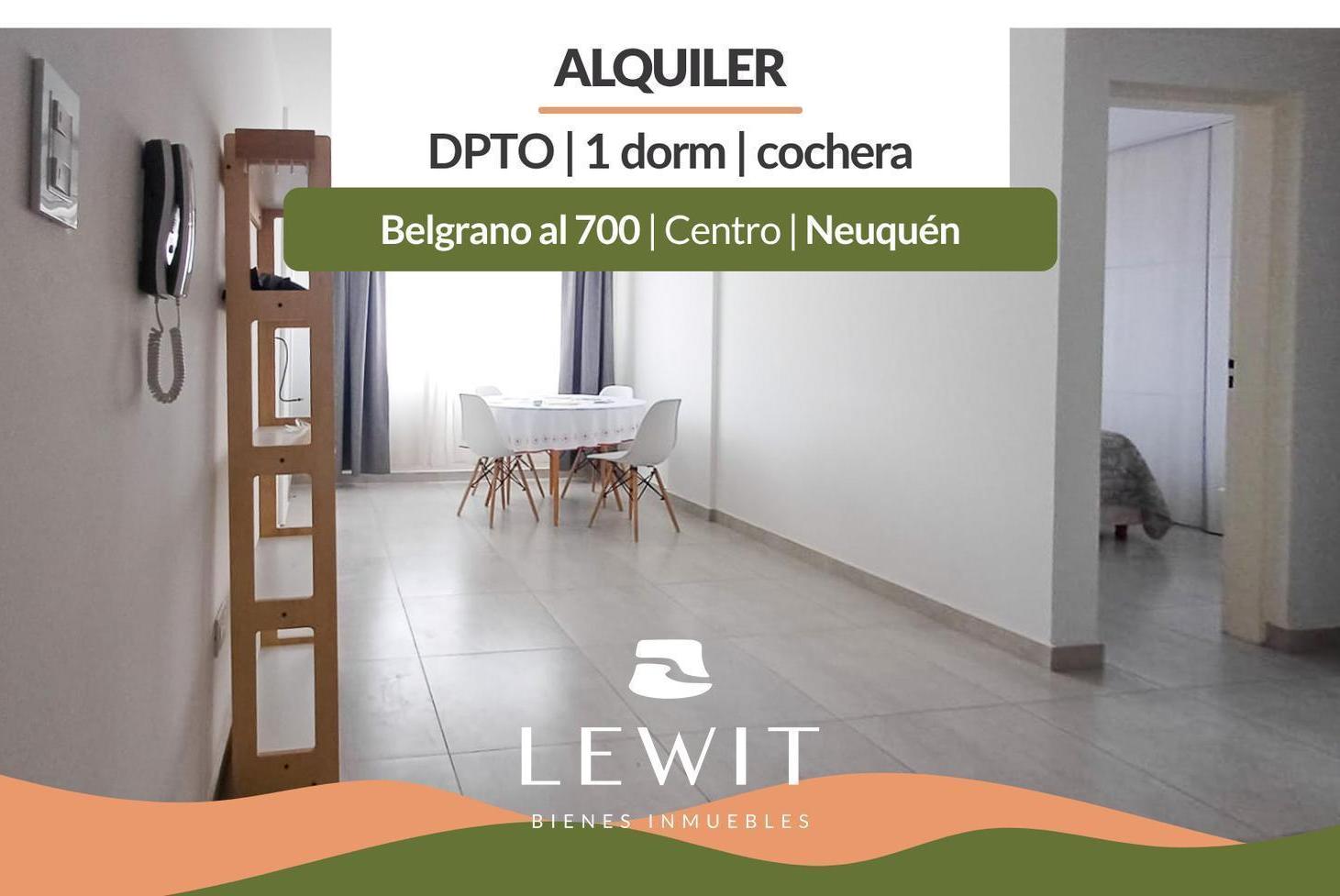 Foto de Departamento 1 dormitorio con chochera en Belgrano 750 Neuquén Capital, imagen 2