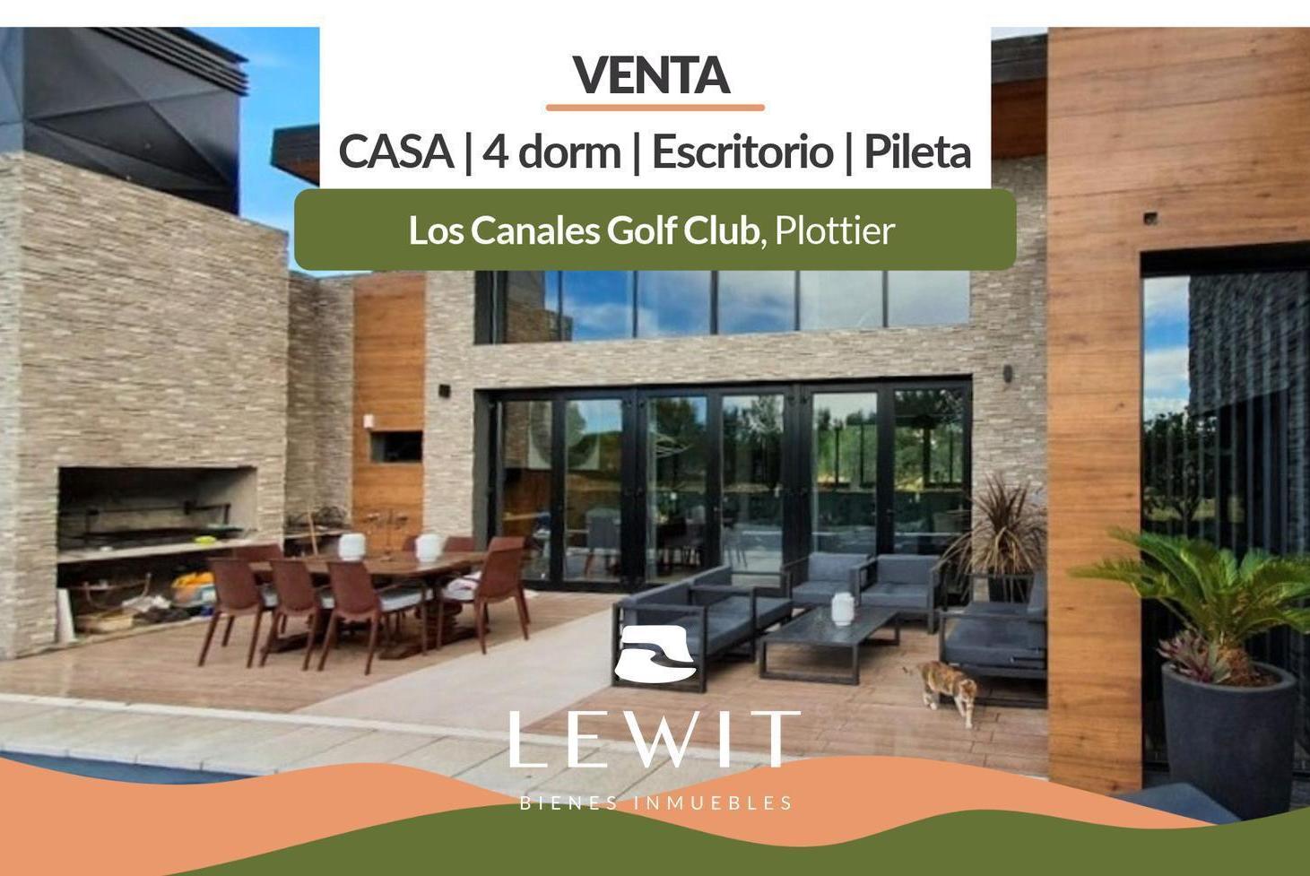 Foto de Venta Casa | 4 dormitorios | Escritorio | Pileta | Barrio Los Canales, imagen 1