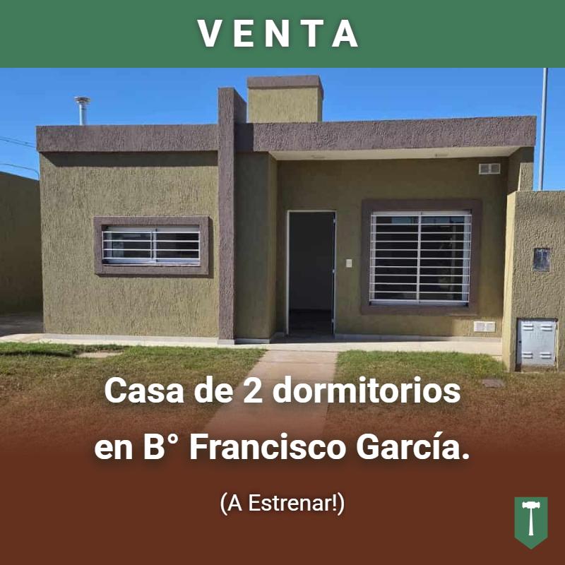 Casa de 282 m² con 2 habitaciones en venta en Villa María, Barrio Francisco García