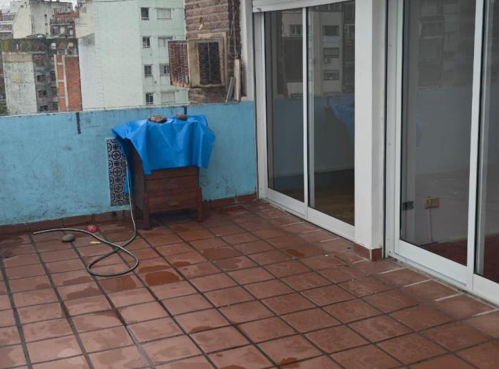 Departamento 3 ambientes con balcón terraza 4